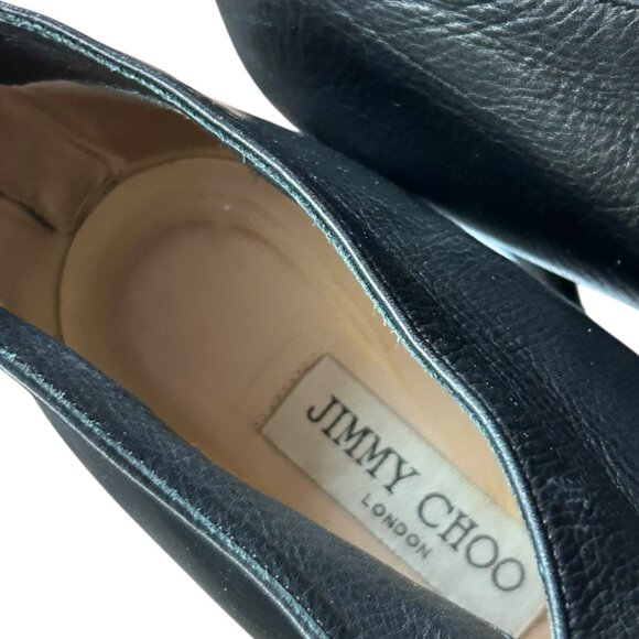 Jimmy Choo Leather Ankle Booties - Picture 7 of 8